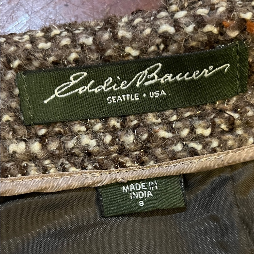 Eddie Bauer wool blend Mini Skirt - Picture 2 of 9